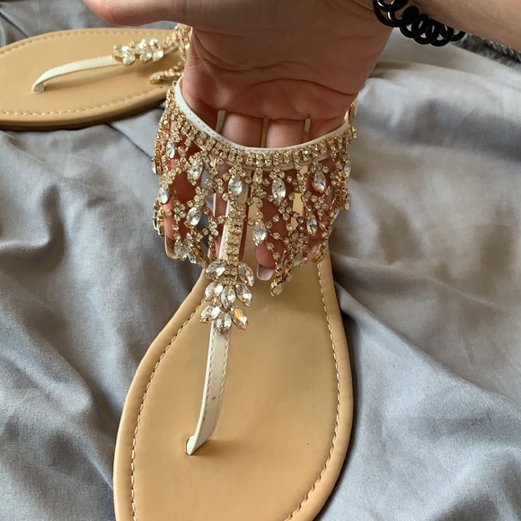 Just fab size 9 sandals - Picture 2 of 5